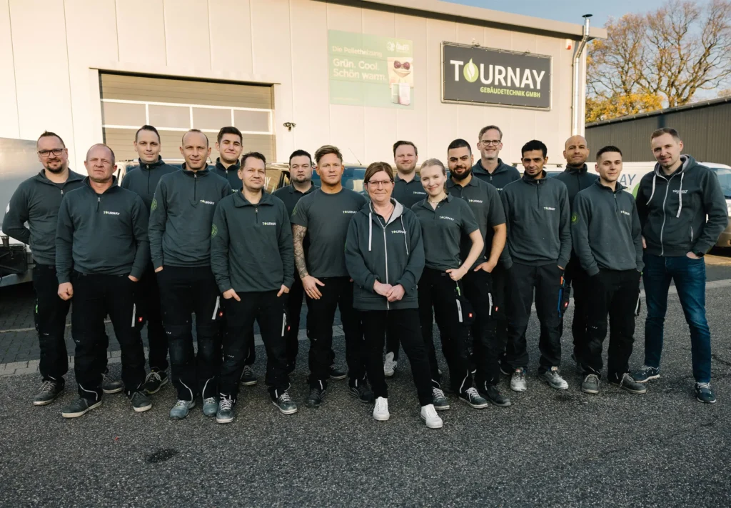 Gruppenfoto der Tournay Gebäudetechnik GmbH