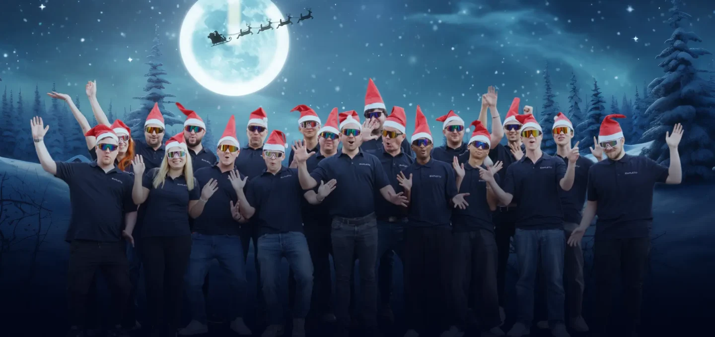 Teamfoto zum Jahresausklang 2025