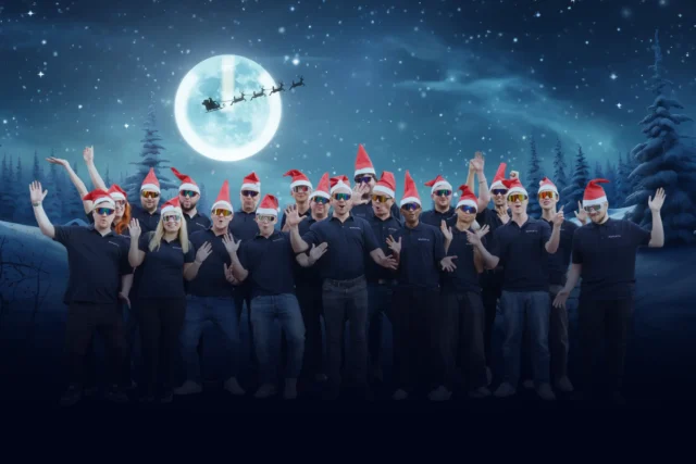 Teamfoto zum Jahresausklang 2025